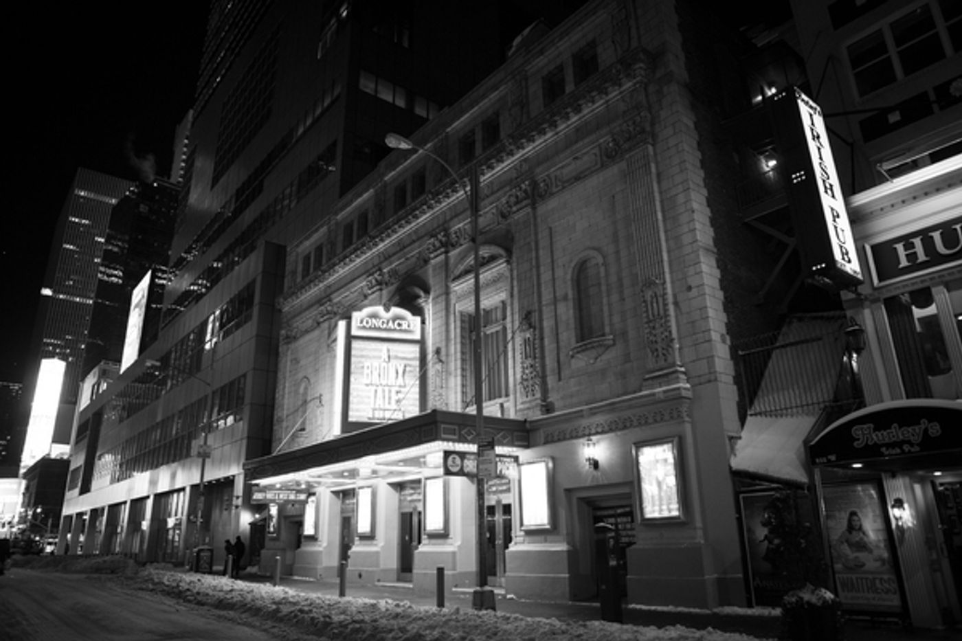 Photo Coverage: Broadway Gets Buried Under Winter Storm Stella Photo Coverage: Broadway Gets Buried Under Winter Storm Stella Image