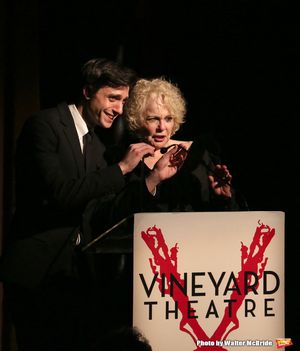 Gideon Glick and Penny Fuller @ BroadwayWorld Gideon Glick and Penny Fuller Photo