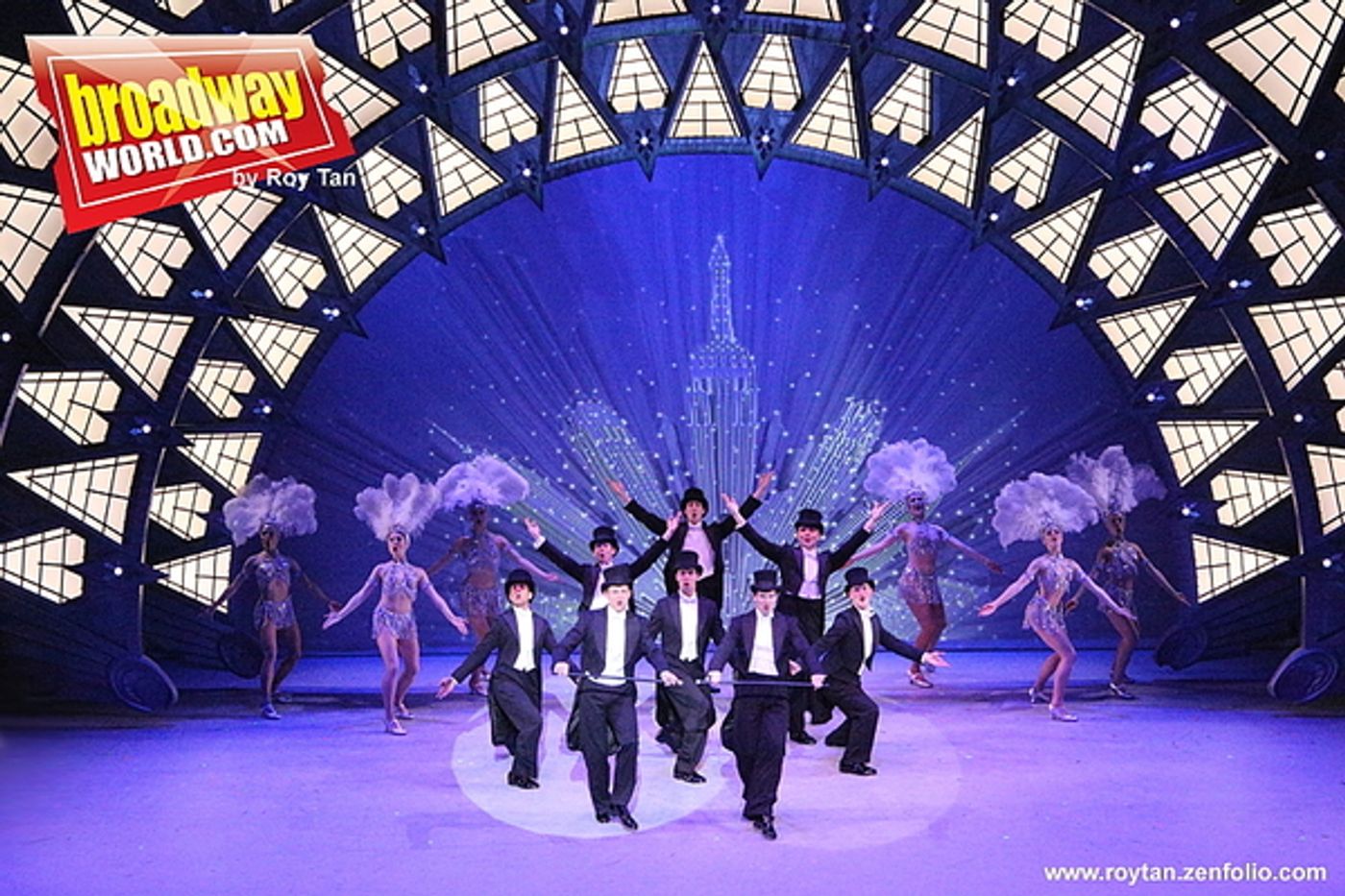 Photo Coverage: AN AMERICAN IN PARIS Lights Up London Photo Coverage: AN AMERICAN IN PARIS Lights Up London Image