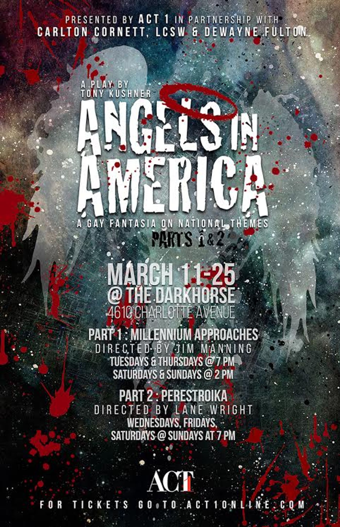 Review: ACT 1's Timely and Emotional ANGELS IN AMERICA: MILLENNIUM APPROACHES  Image