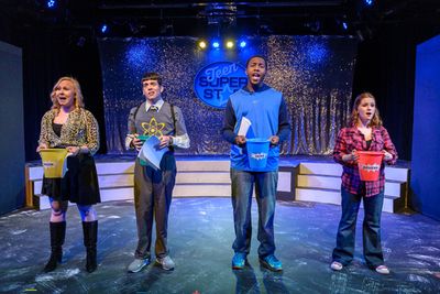 Kara Leonard, Brady Stevens, Dumar Valencia, and Meghan Anderson  Photo