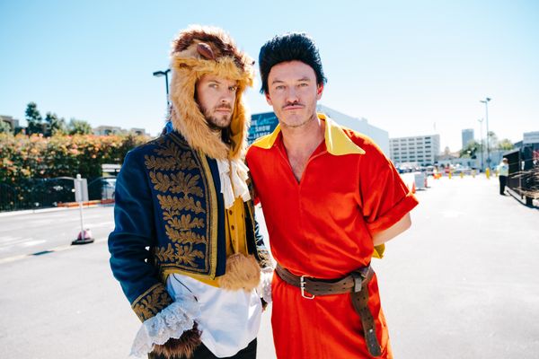 Photo Flash: BEAUTY AND THE BEAST Cast Perform 'Crosswalk the Musical' on CORDEN — photo 8 of 11