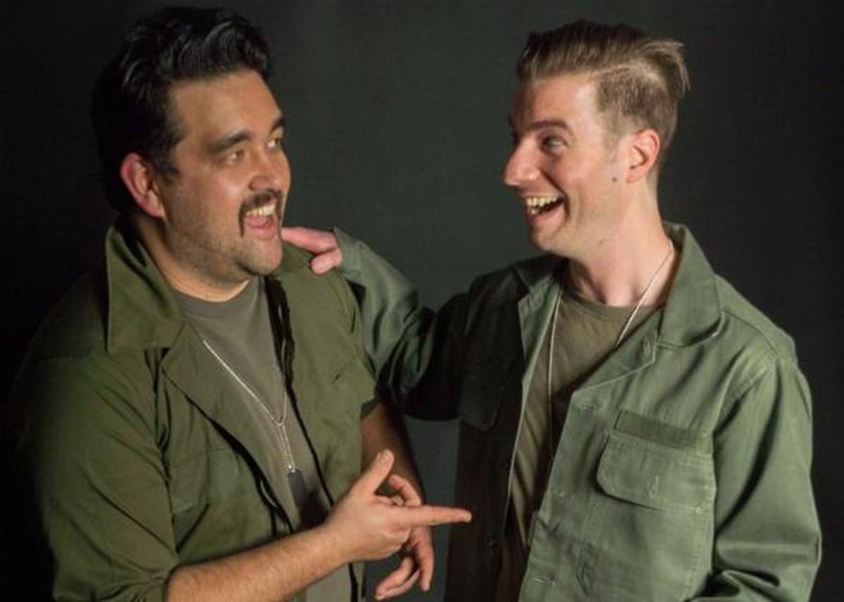 Gregory Dunn and Ryan Powell at 