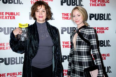 Margaret Colin, Paten Hughes Photo