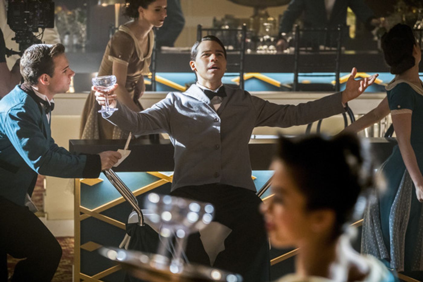 Photo Flash: Darren Criss, Jeremy Jordan & More in FLASH/SUPERGIRL Musical Episode Photo Flash: Darren Criss, Jeremy Jordan & More in FLASH/SUPERGIRL Musical Episode Image