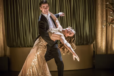 Melissa Benoist and Grant Gustin Photo