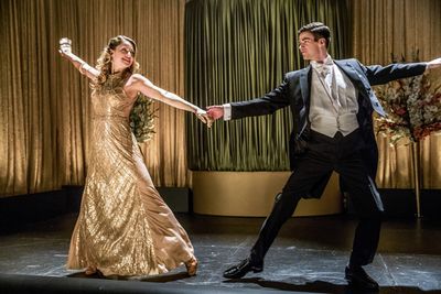 Melissa Benoist and Grant Gustin Photo