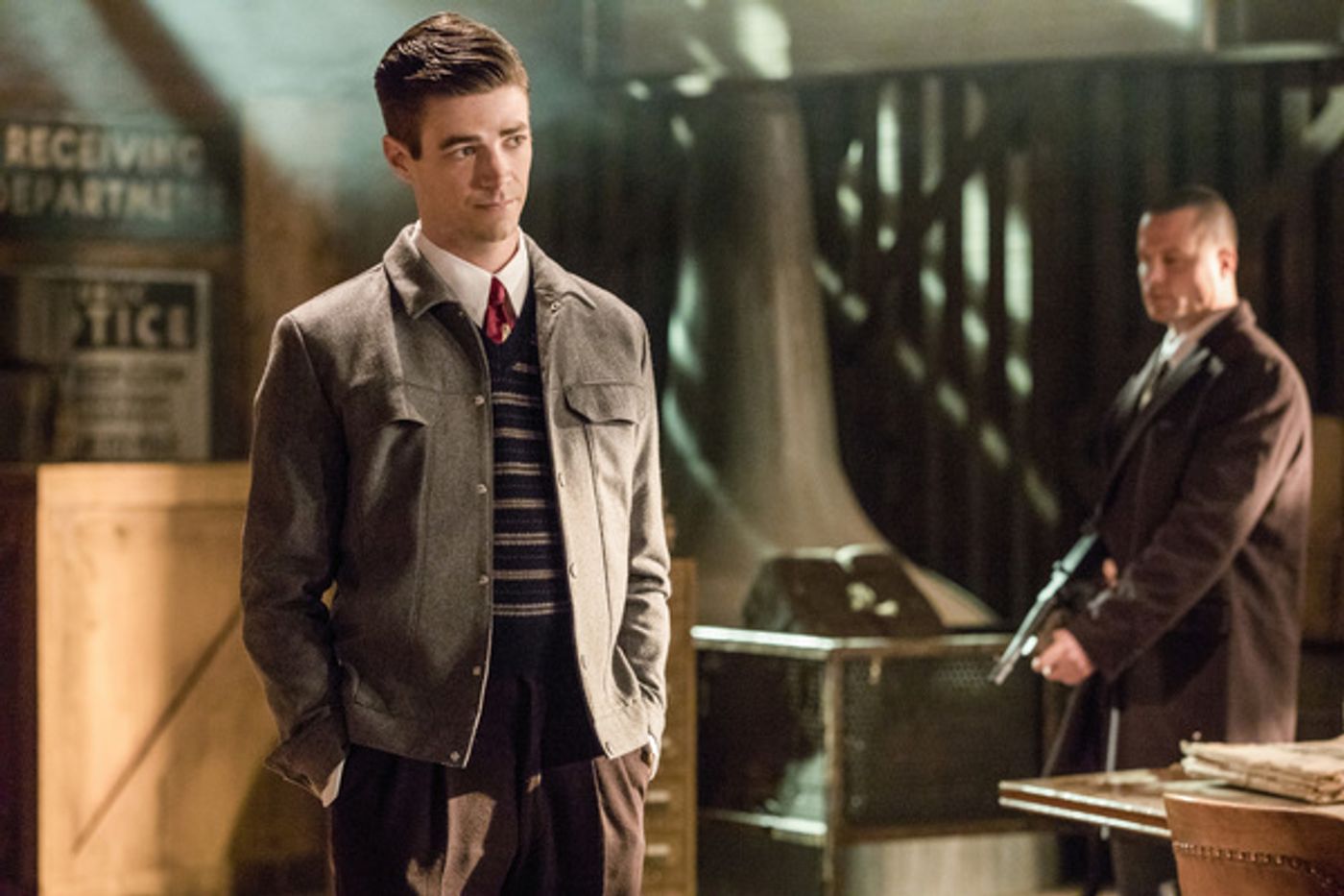 Photo Flash: Darren Criss, Jeremy Jordan & More in FLASH/SUPERGIRL Musical Episode Photo Flash: Darren Criss, Jeremy Jordan & More in FLASH/SUPERGIRL Musical Episode Image