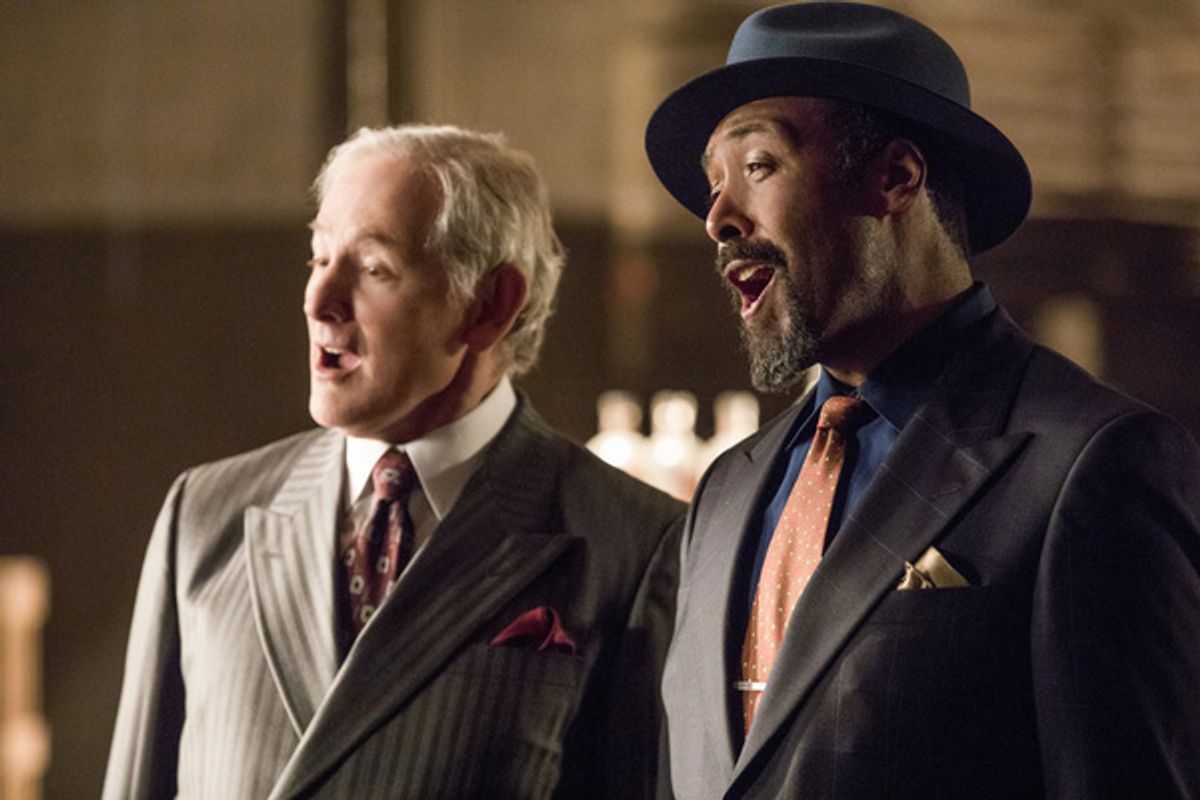 Victor Garber and Jesse L. Martin  at 