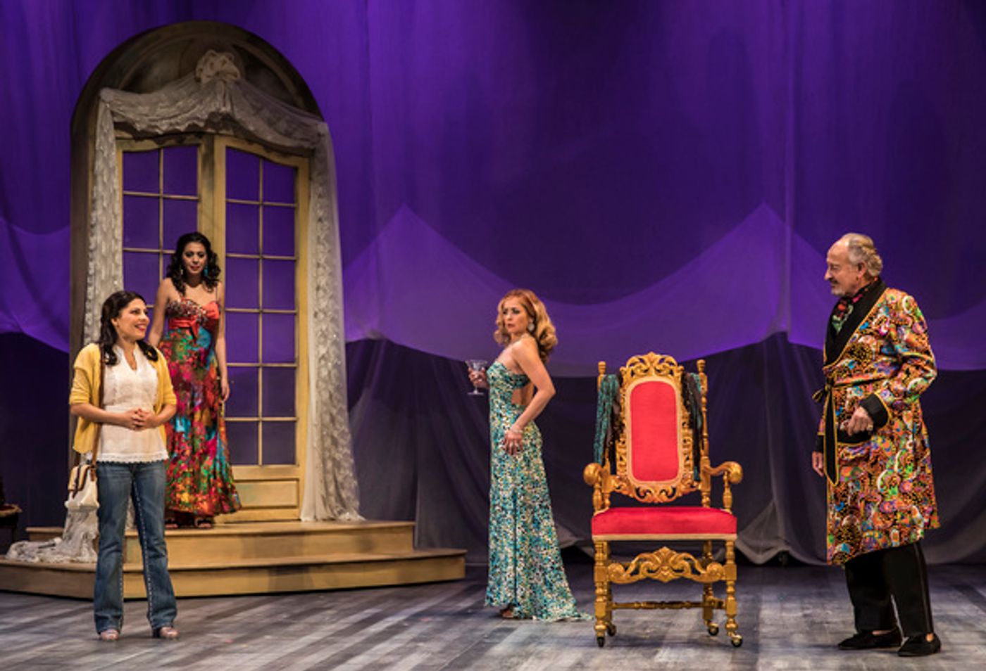 Photo Flash: First Look at Goodman Theatre's Chicago Premiere of DESTINY OF DESIRE  Image