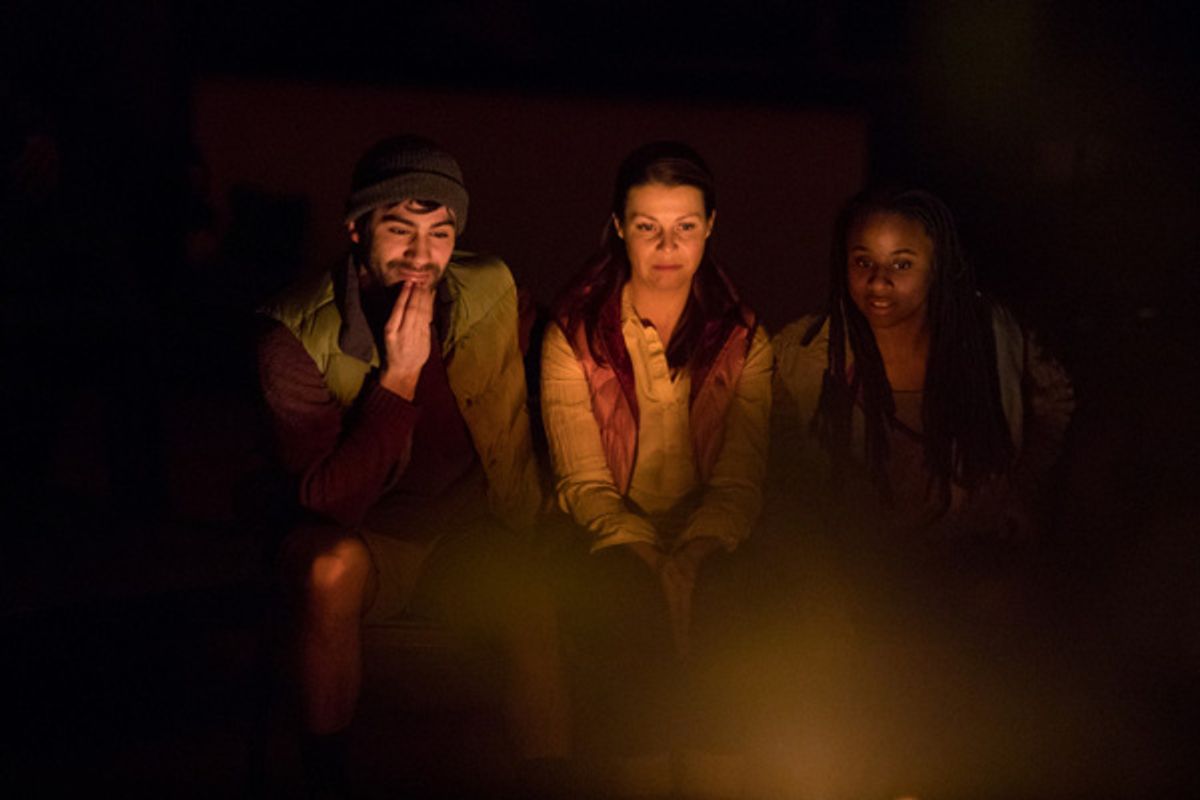 Diego Guevara, Jennifer Mischley, and Daraja Hinds at 