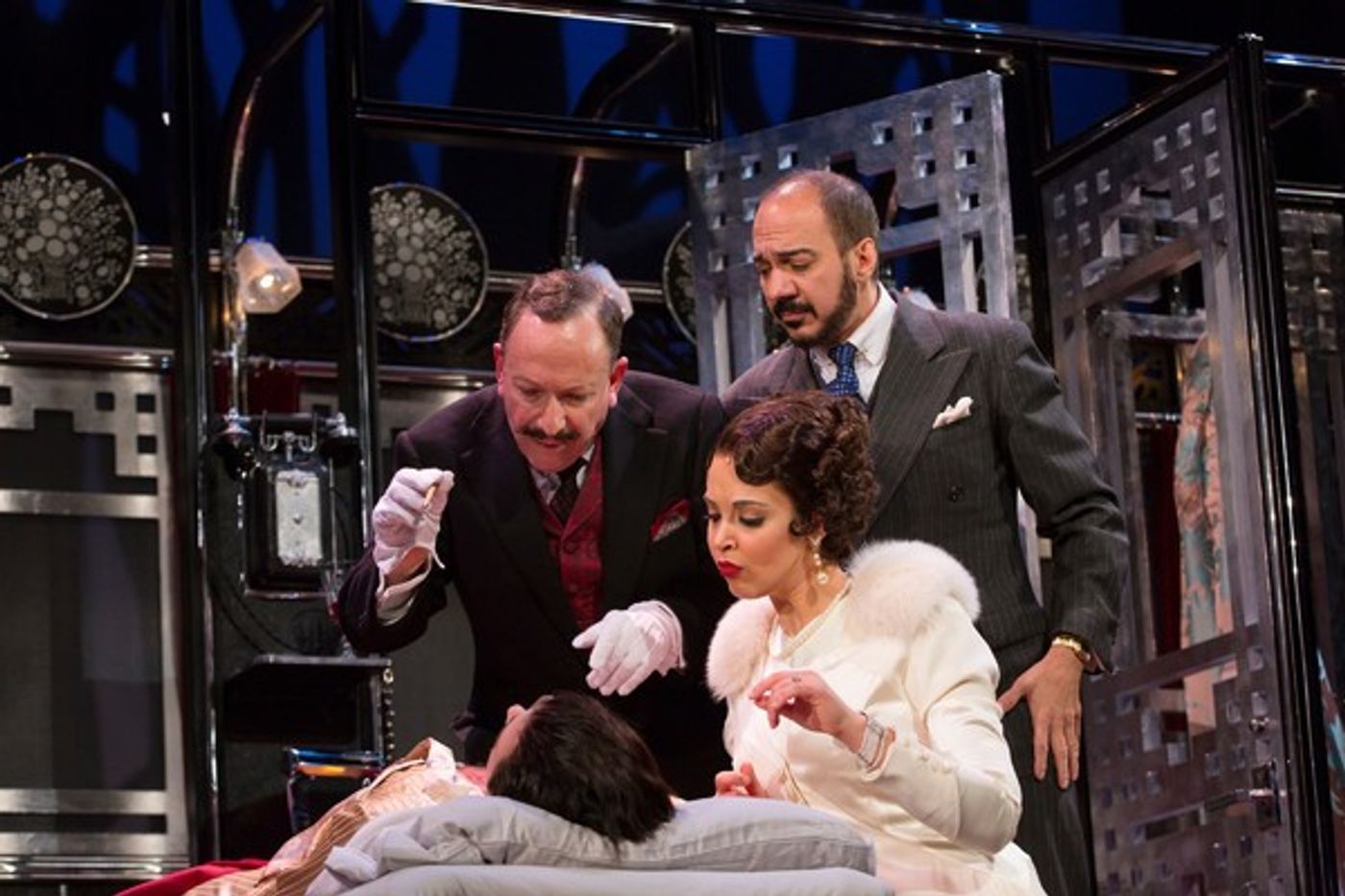 Photo Flash: Broadway Hopeful MURDER ON THE ORIENT EXPRESS Leaves the Station at McCarter  Image