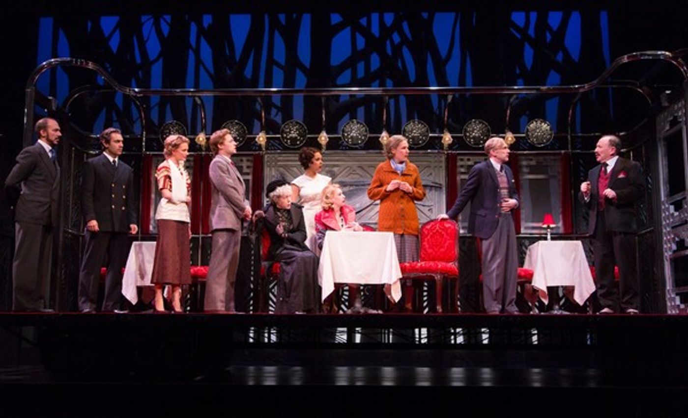 Photo Flash: Broadway Hopeful MURDER ON THE ORIENT EXPRESS Leaves the Station at McCarter  Image