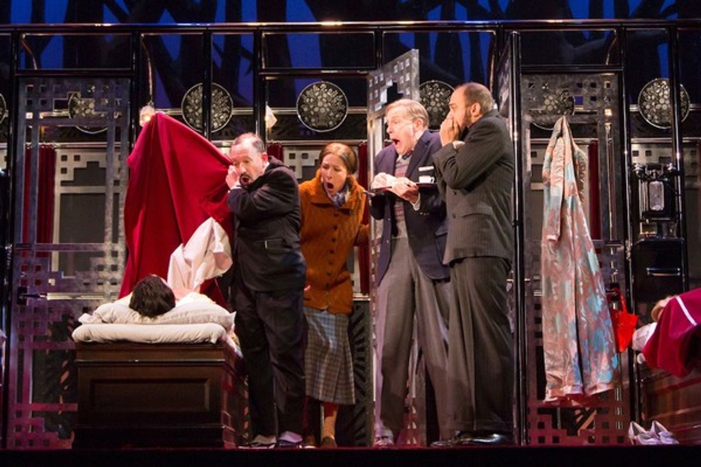 Photo Flash: Broadway Hopeful MURDER ON THE ORIENT EXPRESS Leaves the Station at McCarter  Image
