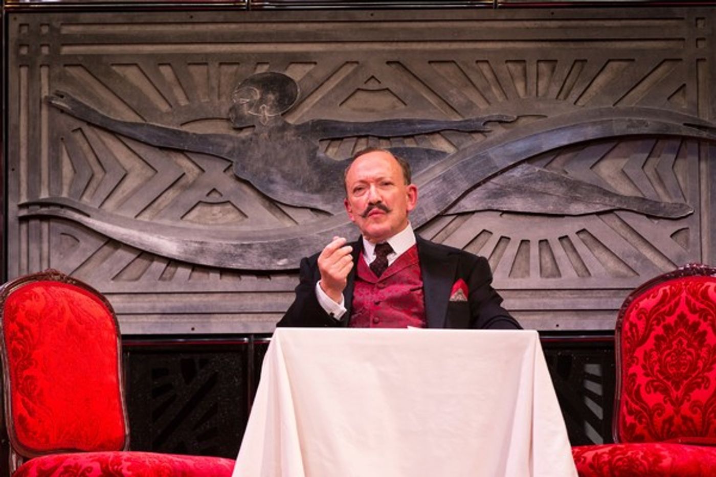 Photo Flash: Broadway Hopeful MURDER ON THE ORIENT EXPRESS Leaves the Station at McCarter  Image