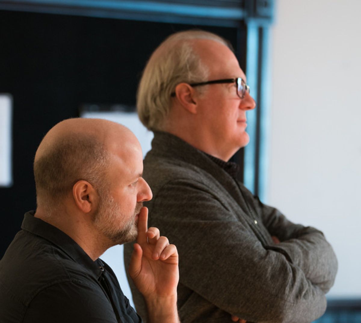 Dexter Bullard and Tracy Letts at 
