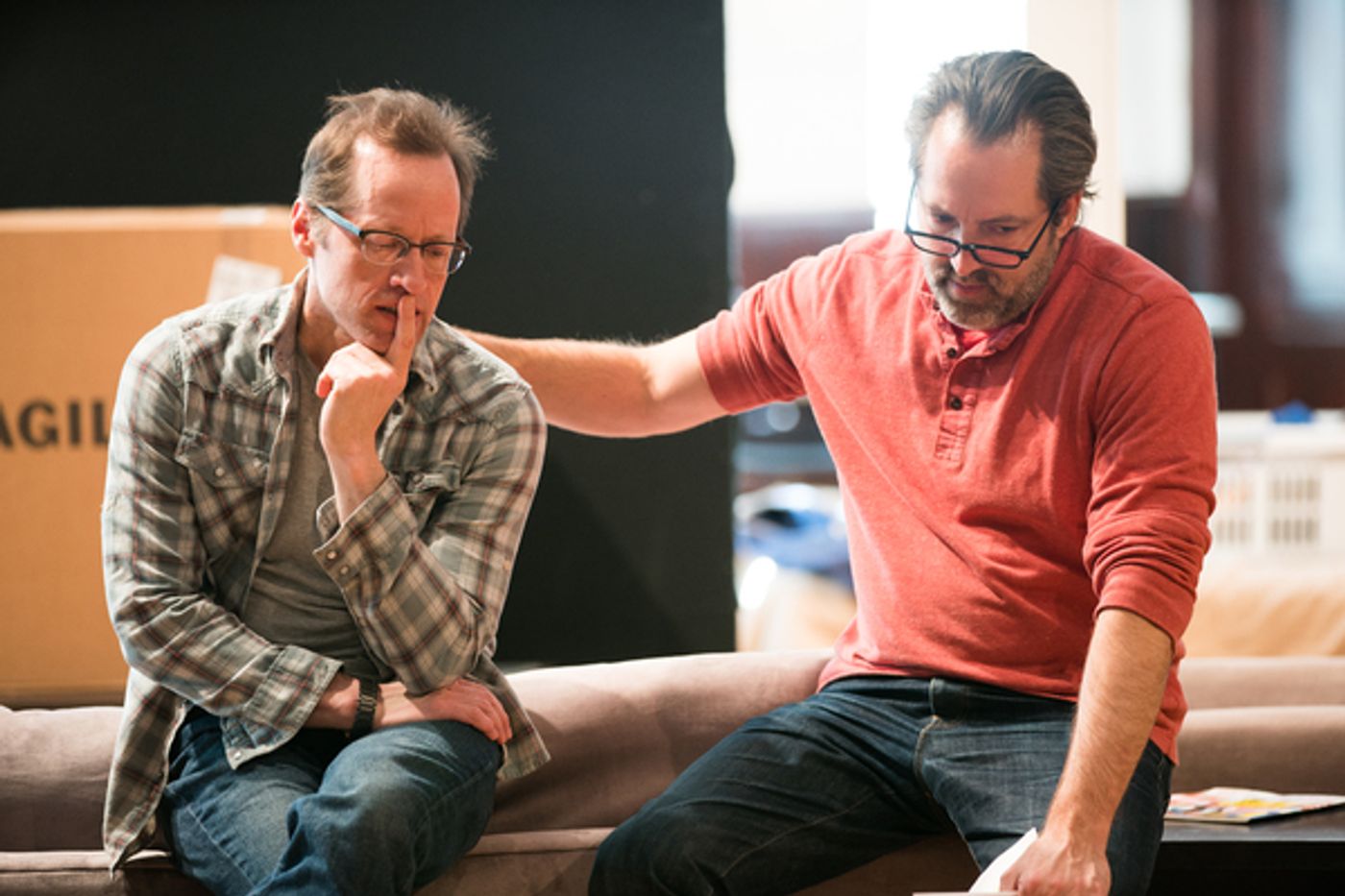 Photo Flash: In Rehearsal with Tracy Letts and More for LINDA VISTA at Steppenwolf  Image