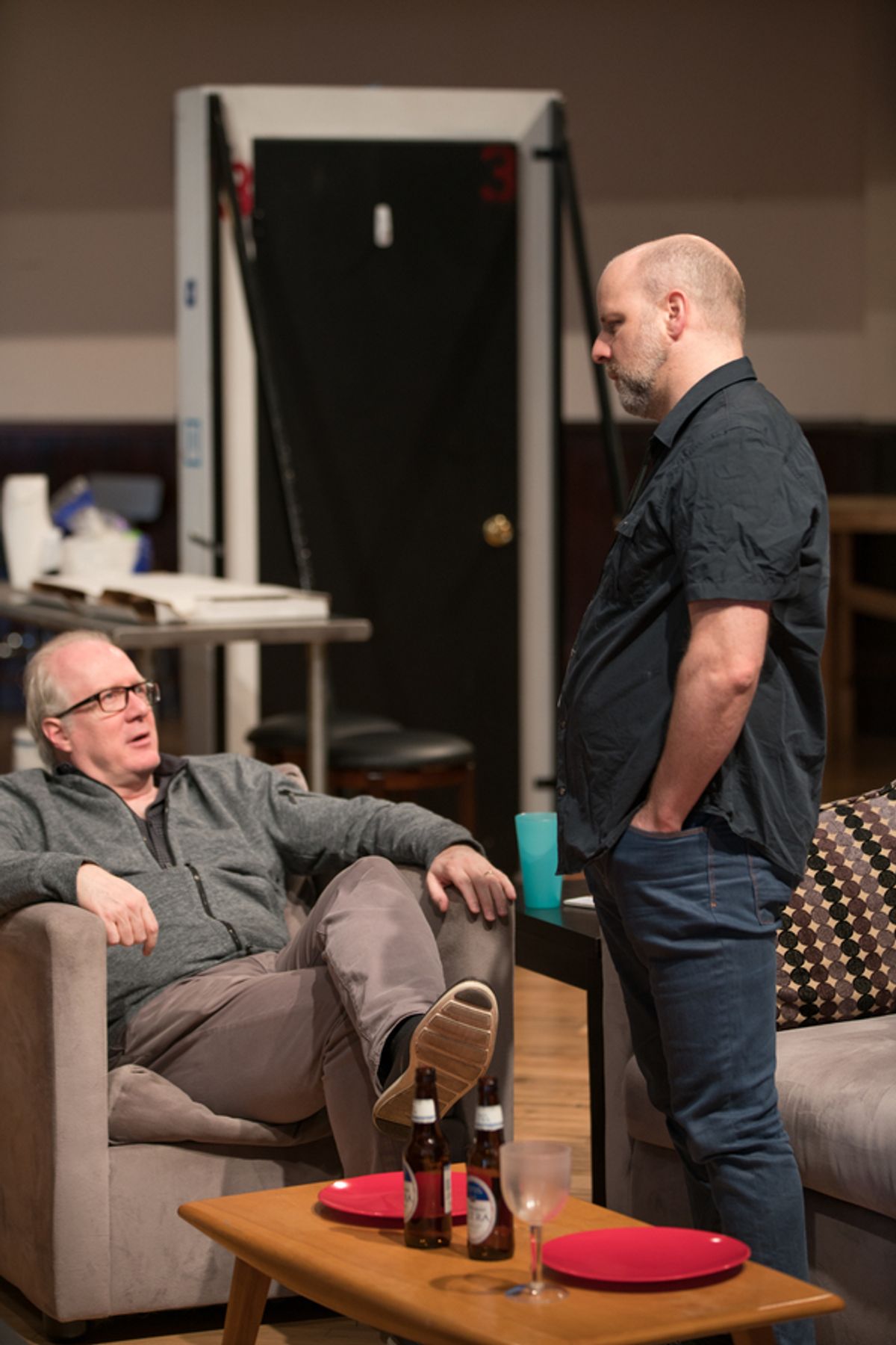 Tracy Letts and Dexter Bullard at 