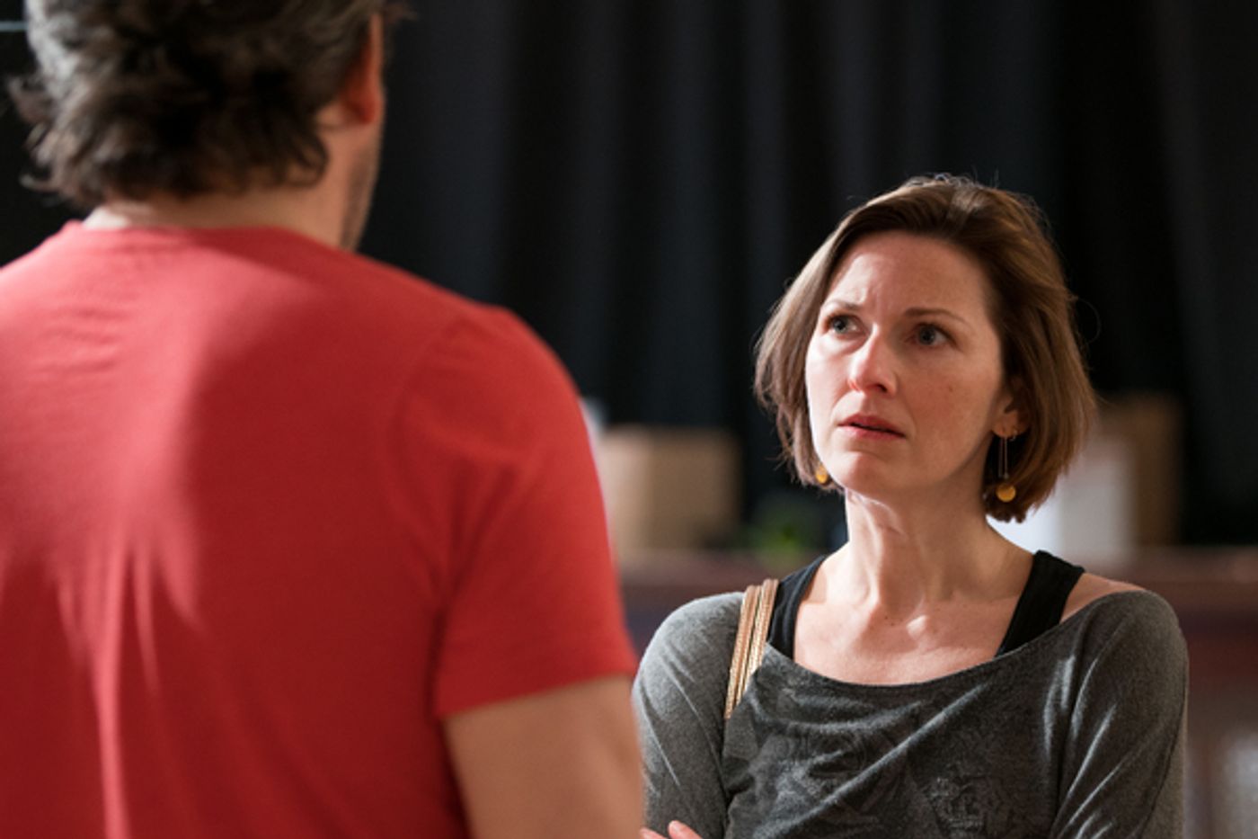 Photo Flash: In Rehearsal with Tracy Letts and More for LINDA VISTA at Steppenwolf  Image
