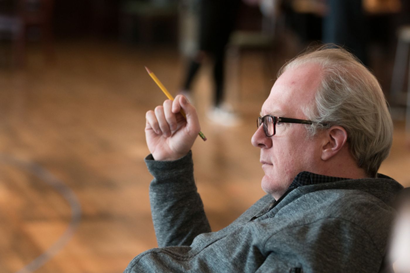 Photo Flash: In Rehearsal with Tracy Letts and More for LINDA VISTA at Steppenwolf  Image
