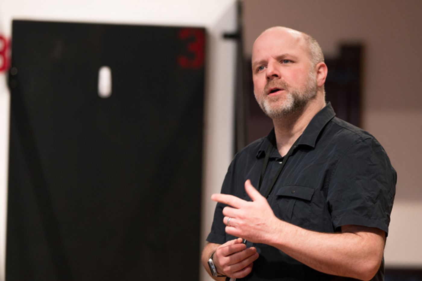 Photo Flash: In Rehearsal with Tracy Letts and More for LINDA VISTA at Steppenwolf  Image