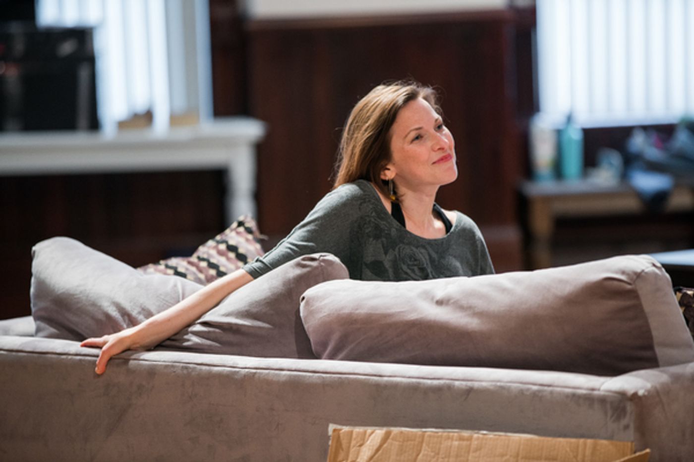 Photo Flash: In Rehearsal with Tracy Letts and More for LINDA VISTA at Steppenwolf  Image