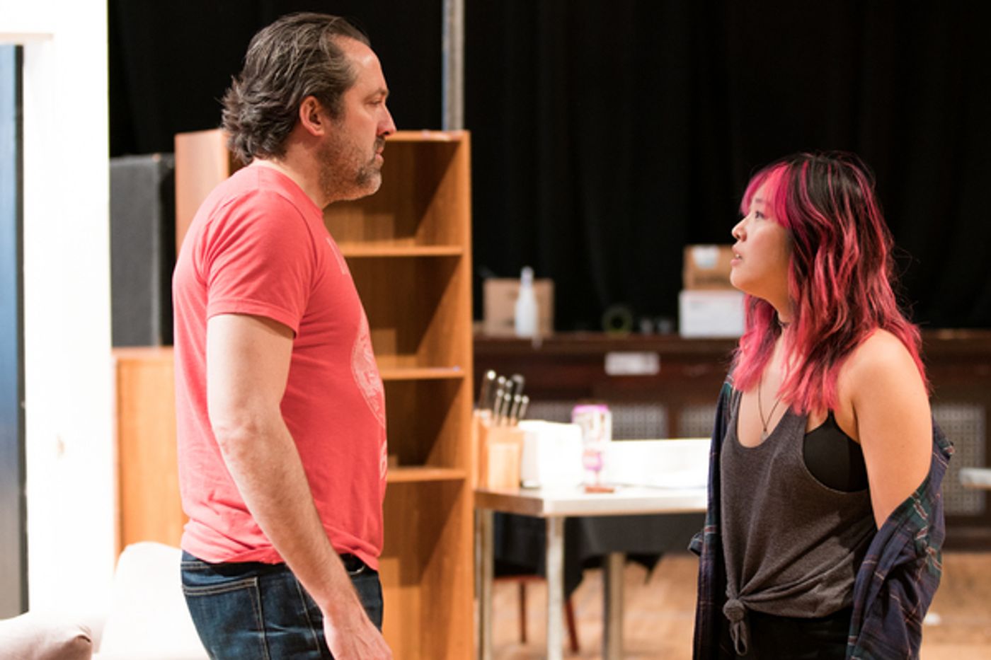 Photo Flash: In Rehearsal with Tracy Letts and More for LINDA VISTA at Steppenwolf  Image