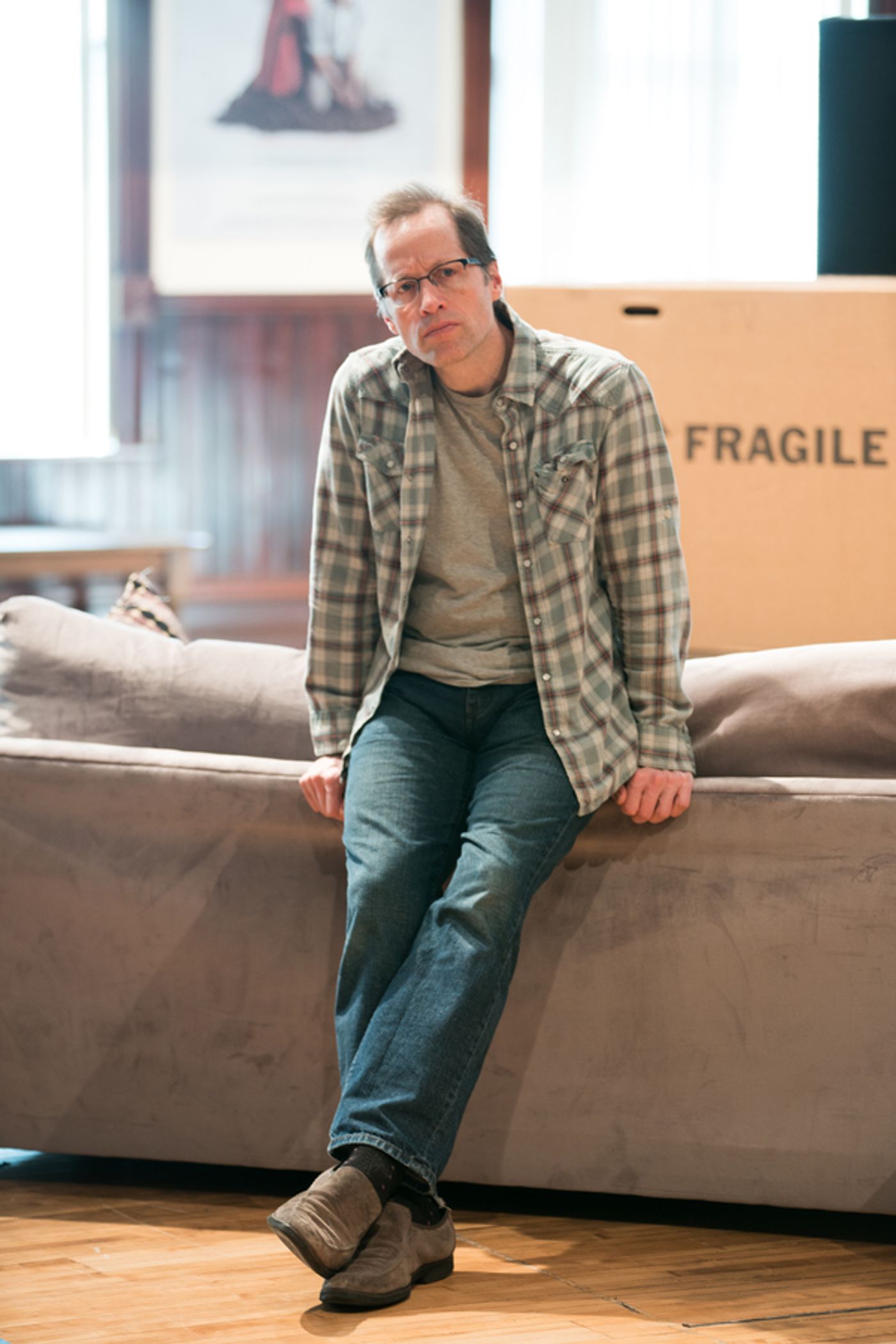 Photo Flash: In Rehearsal with Tracy Letts and More for LINDA VISTA at Steppenwolf  Image