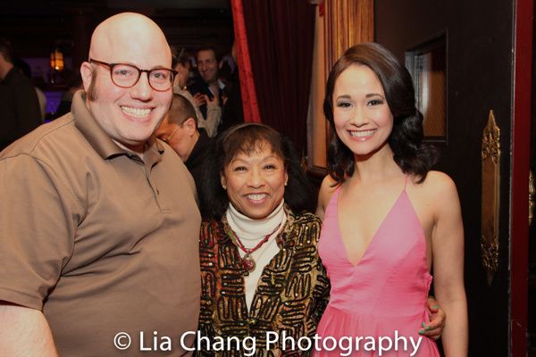 Rudy Scala, Baayork Lee and Ali Ewoldt Photo