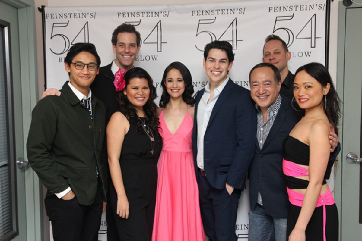 Joshua Dela Cruz, Jeremy Stolle, Liz Casasola, Ali Ewoldt, Rodney Ingram, Alan Muraoka, Derek Gregor and Rona Figueroa at 