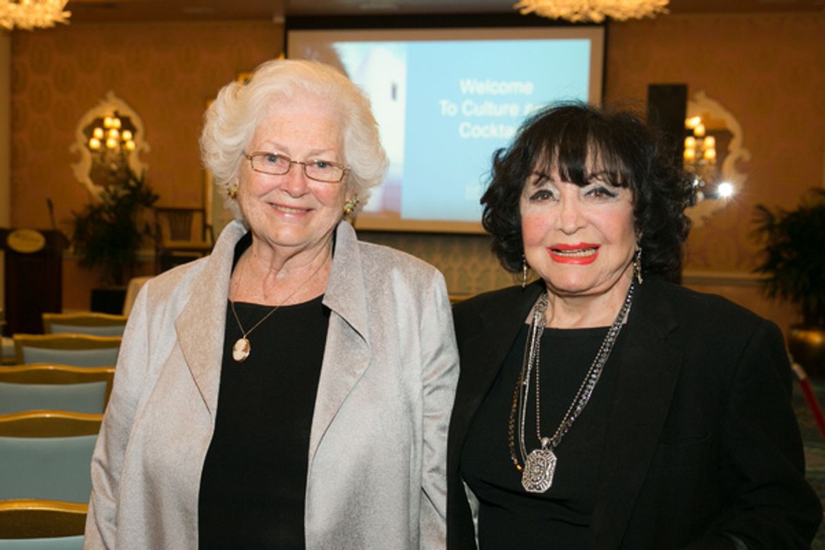 Dina Baker, Virginia Mossburg at 