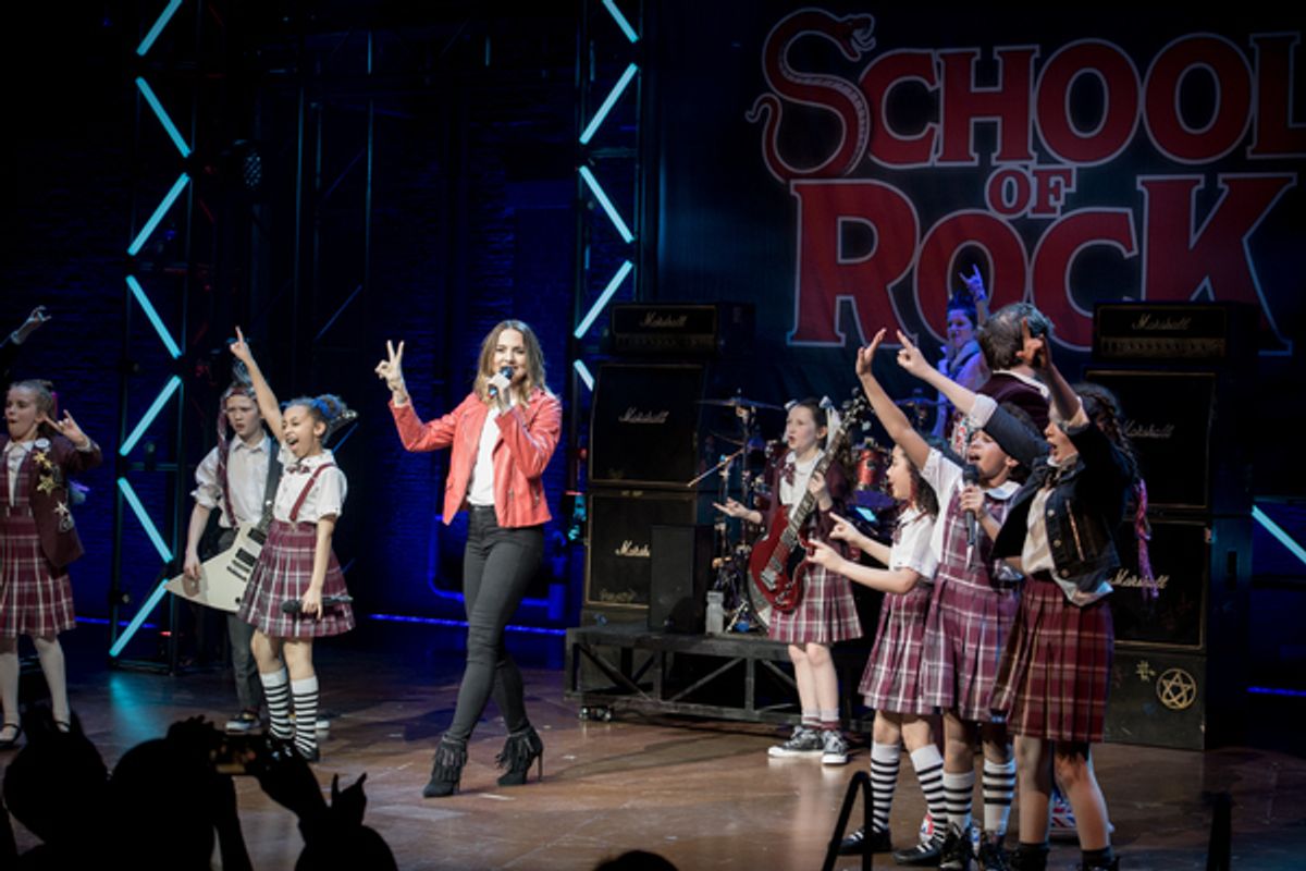Mel C at Mel C Joins Cast of SCHOOL OF ROCK THE MUSICAL with Surprise Performance