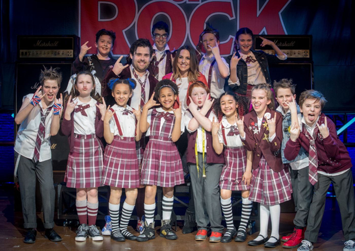 Photo Flash: Mel C Joins Cast of SCHOOL OF ROCK THE MUSICAL with Surprise Performance  Image