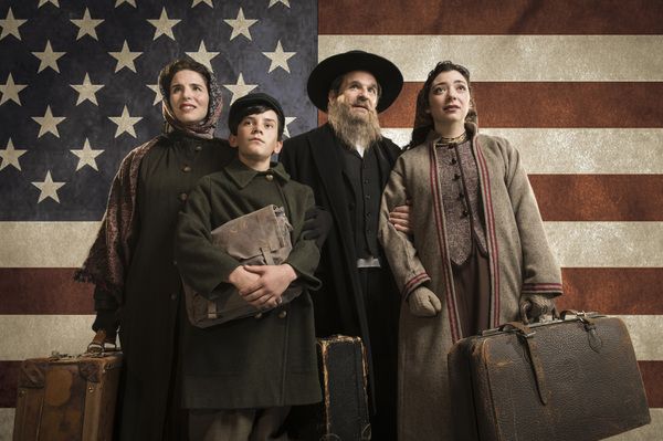 Kyra Miller, Jonah Broscow, Donald Corren, and Julie Benko Photo