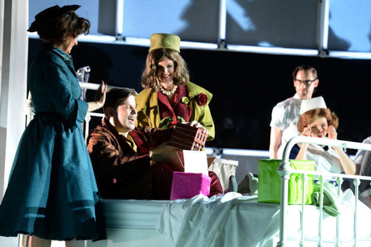 Suzan Hanson (Lillian), Justin Ryan (Walt), Lara Ryan (Diane), Jamie Chamberlin (Hazel), Justin Boss (Doctor #2) at 