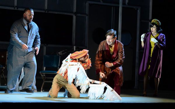 Scott Ramsey (Wilhelm), Rana Ebrahimi (Lucy), Justin Ryan (Walt), Alexandra Martinez- Photo