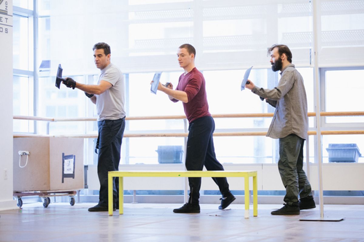 Bobby Cannavale, Amos Wolff, Nicholas Bruder at 