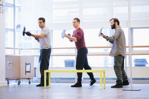 Bobby Cannavale, Amos Wolff, Nicholas Bruder Photo