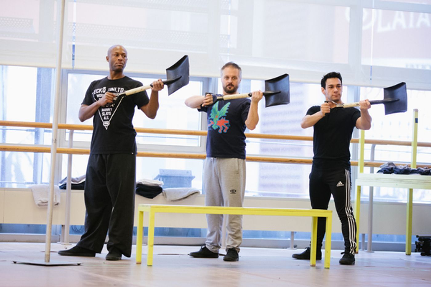 Photo Flash: In Rehearsal with Bobby Cannavale for THE HAIRY APE at Park Avenue Armory Photo Flash: In Rehearsal with Bobby Cannavale for THE HAIRY APE at Park Avenue Armory Image