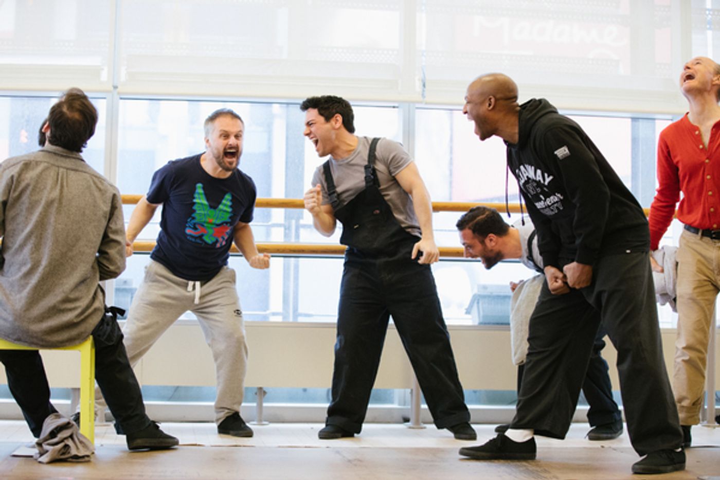 Photo Flash: In Rehearsal with Bobby Cannavale for THE HAIRY APE at Park Avenue Armory Photo Flash: In Rehearsal with Bobby Cannavale for THE HAIRY APE at Park Avenue Armory Image