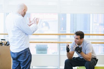 Director Richard Jones and Bobby Cannavale Photo