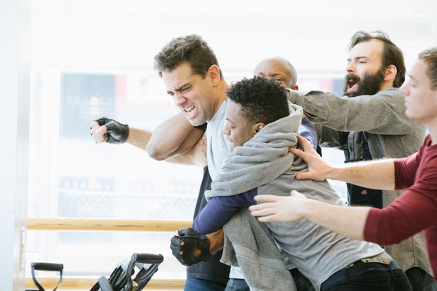 Photo Flash: In Rehearsal with Bobby Cannavale for THE HAIRY APE at Park Avenue Armory Photo Flash: In Rehearsal with Bobby Cannavale for THE HAIRY APE at Park Avenue Armory Image