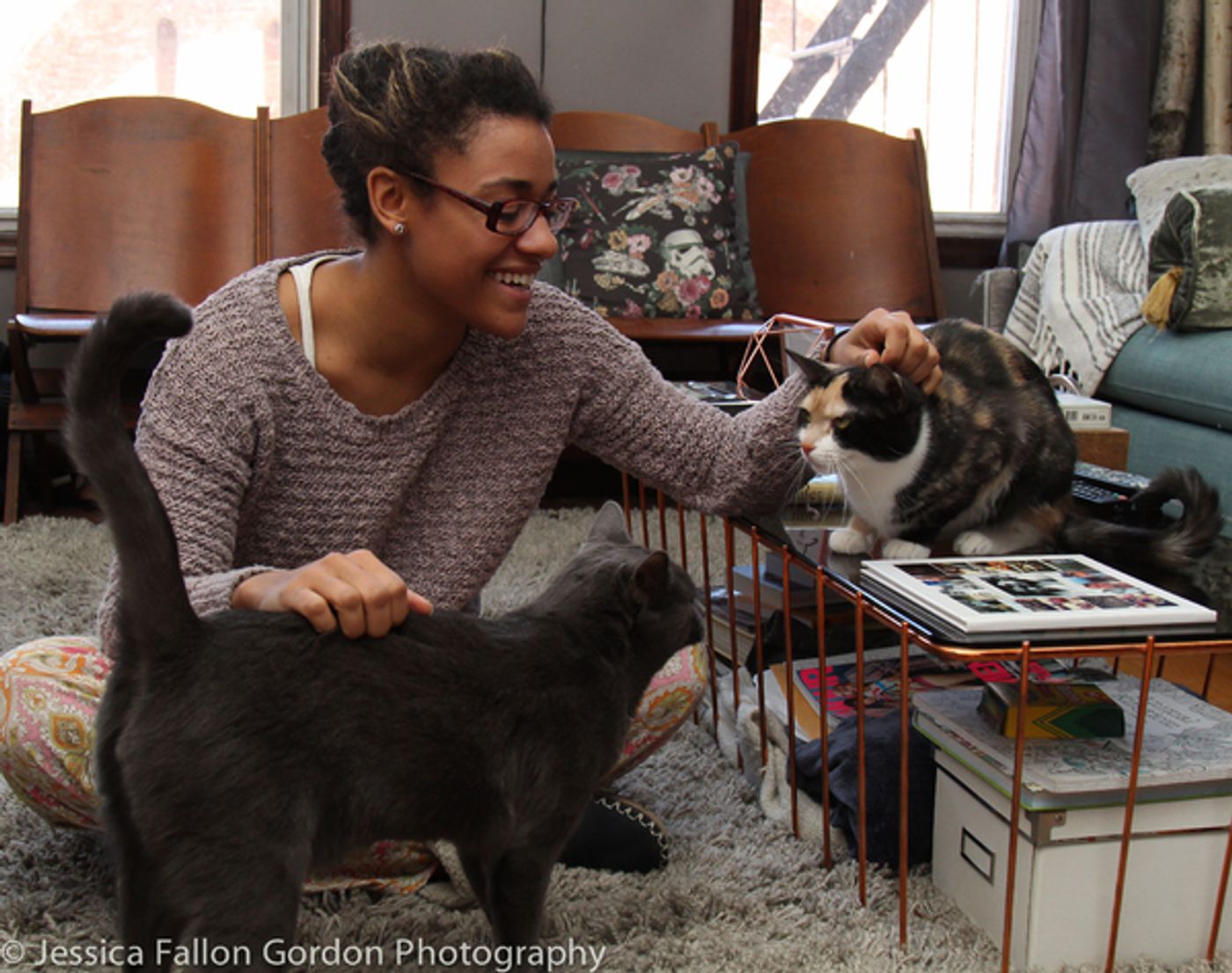 BWW Exclusive: TAILS OF BROADWAY- Meet Ariana DeBose's Feline Friends, Freddy and Izzy!  Image