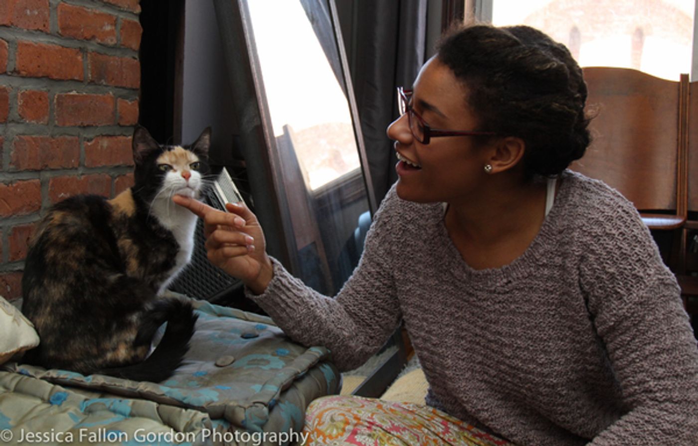 BWW Exclusive: TAILS OF BROADWAY- Meet Ariana DeBose's Feline Friends, Freddy and Izzy!  Image