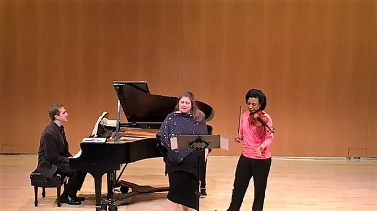 Kelly Hall-Tompkins, Craig Ketter and Allison Charney  at 