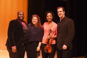 Errin Brooks, Allison Charney, Kelly Hall-Tompkins and Craig Ketter Photo