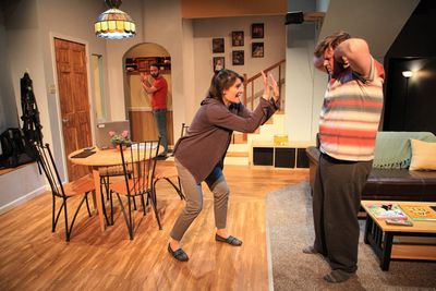 Nick Freed, Amy Johnson and Justin Tsatsa Photo