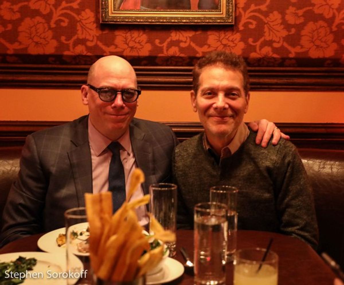 Rafael Ferrer & Michael Feinstein at 