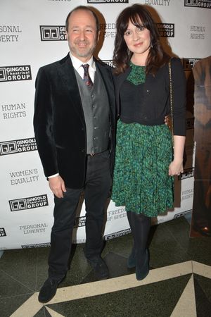 Steven Lutvak and Catherine Walker @ BroadwayWorld Steven Lutvak and Catherine Walker Photo