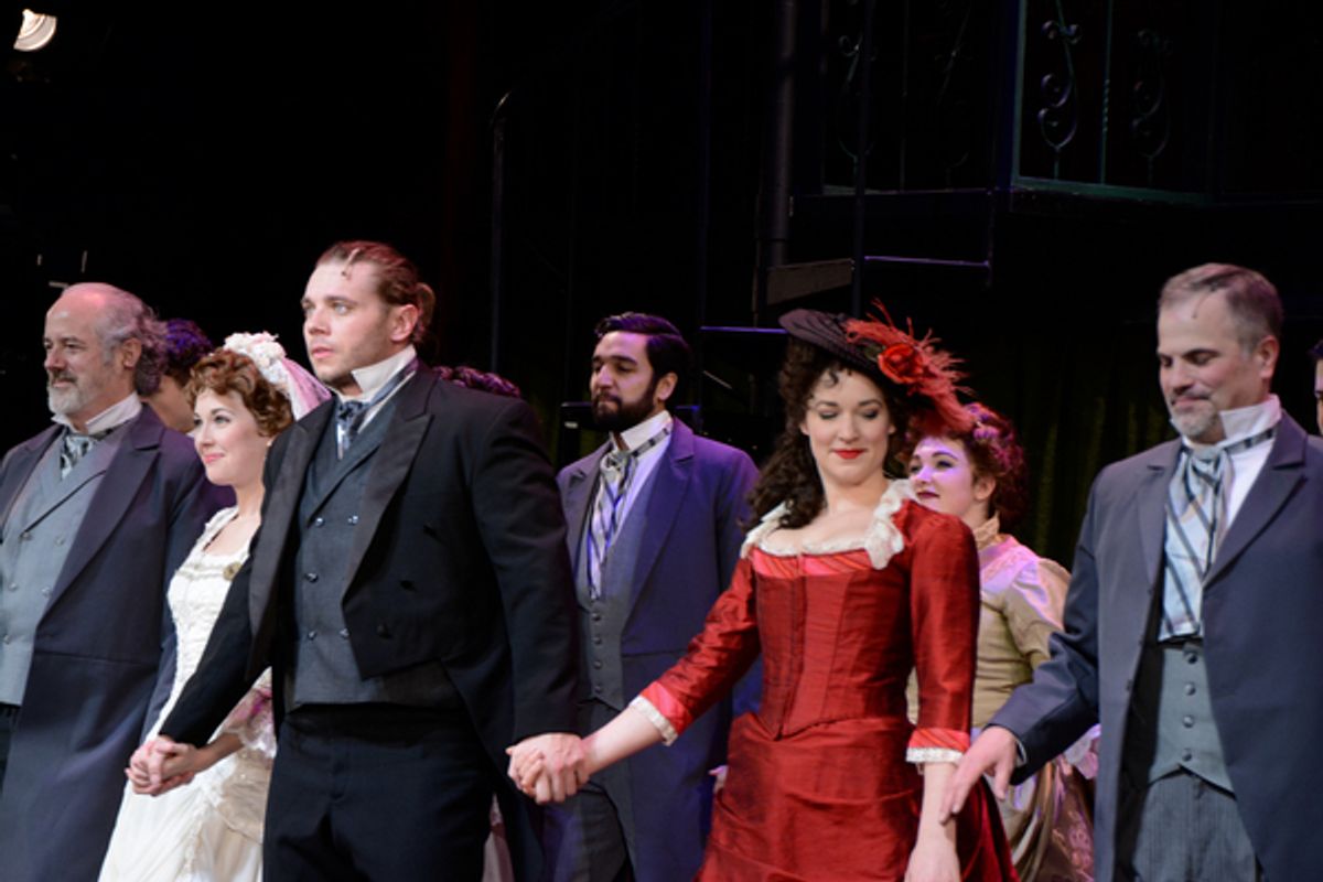 Jeff Williams, Liana Hunt, Nathaniel Hackmann, Caitlyn Caughell and Tom Lucca at 